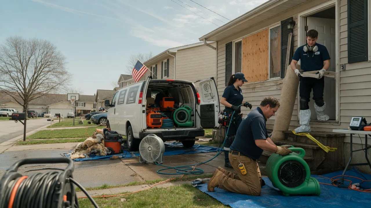 Water Damage Restoration in Ottawa Lake, MI near me